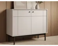 Skříňka 2-dveřová Japandi, 104 cm, béžová kašmír