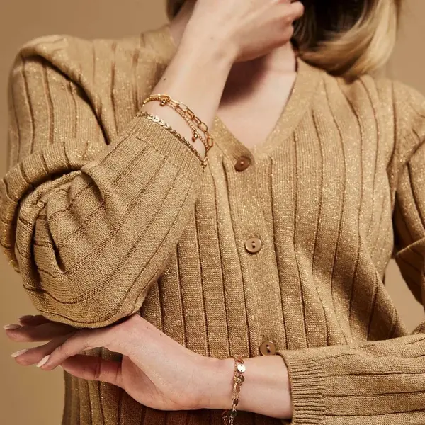 Marisse Bracelet L-Br-4006 Gold