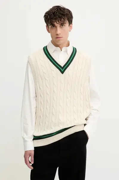 Bavlněná vesta Abercrombie & Fitch