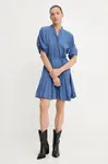 Šaty Answear.LAB modrá barva, mini