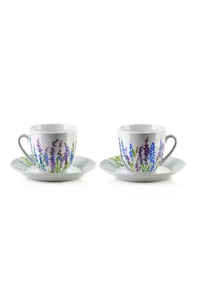 Sada šálků a podšálků Affek Design Joy 250 ml 6-pack