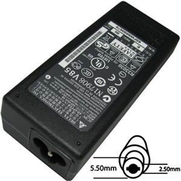 Napájecí adaptér 65W orig. 19V, 5.5x2.5 (bez sit. snury)