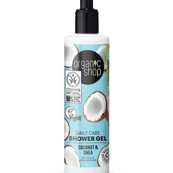 Organic Shop Hydratační sprchový gel Kokos a bambucké máslo (Daily Care Shower Gel) 280 ml