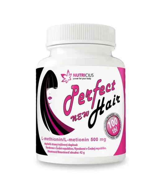Nutricius Perfect HAIR new - methionin 500 mg 100 tablet