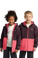 Bunda Jack Wolfskin SNOW DAYS JKT KIDS růžová barva, A65320