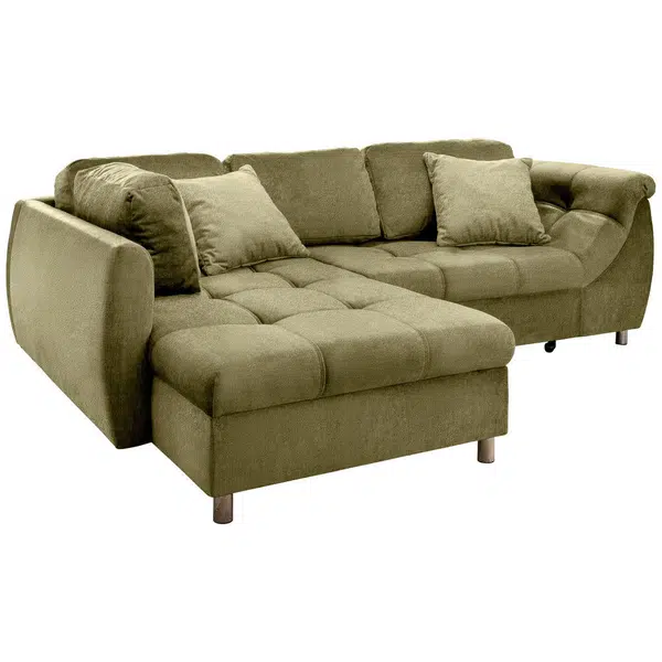 Livetastic ROHOVÁ ROZKLÁDACÍ POHOVKA, textil, zelená