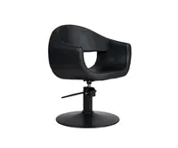 Kadeřnické křeslo Weelko Glam - černé (RZYW005.A12) + dárek zdarma