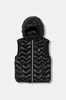 Dětská vesta United Colors of Benetton černá barva, 21INCJ00Q