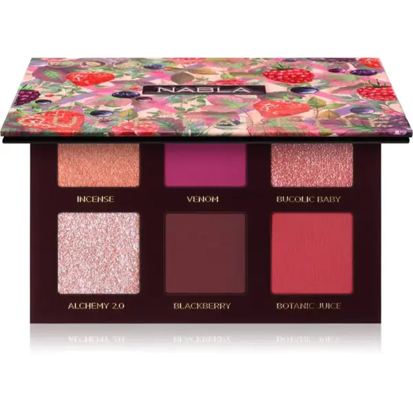 NABLA Cosmetics Cutie Palette paletka očních stínů odstín Wild Berry 8 g