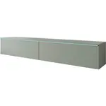 MID.YOU NÍZKÁ KOMODA, zelená, 180/30/33 cm