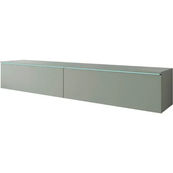 MID.YOU NÍZKÁ KOMODA, zelená, 180/30/33 cm