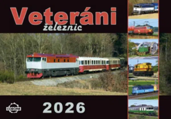 Kalendář 2026 Veteráni železnic - Piroutek Richard