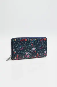 Marisse Women's Wallet L-Po-4600 Navy