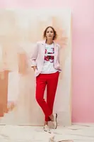 Marisse Women's Jacket L-Mr-4605 Pink