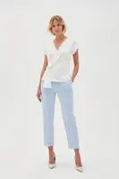 Marisse Women's Trousers L-Sp-4617 L.Blue