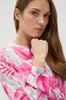 Marisse Women's Shirt L-Ko-4604 Fuchsia