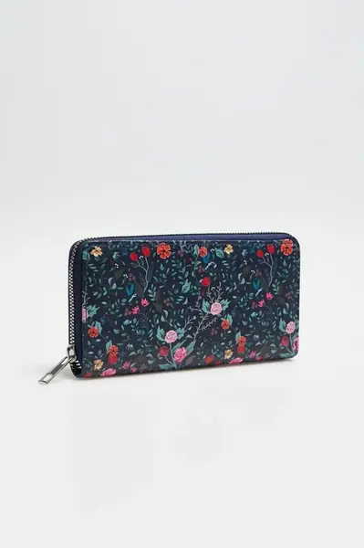 Marisse Women's Wallet L-Po-4600 Navy