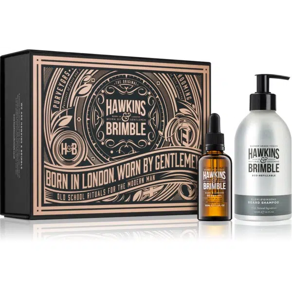 Hawkins & Brimble Beard Care Gift Set dárková sada na vousy