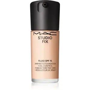 MAC Cosmetics Studio Fix Fluid SPF 15 24HR Matte Foundation + Oil Control matující make-up SPF 15 odstín NW10 30 ml