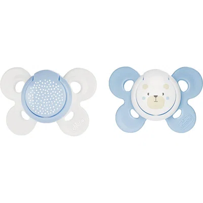 Chicco Physio Comfort 2-6 m dudlík Boy-Bear/Dots 2 ks