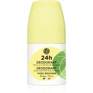 Yves Rocher 24 H kuličkový deodorant roll-on Citrus & Mint 50 ml