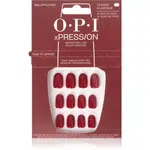 OPI xPRESS/ON umělé nehty Big Apple Red 30 ks