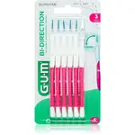 G.U.M Bi Direction mezizubní kartáčky 6 ks