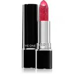 Oriflame The One Ultimate Glitter krémová rtěnka pro třpytivý lesk odstín The Red Gem 3.1 g