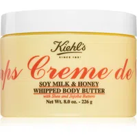 Kiehl's Creme de Corps Soy Milk & Honey Whipped Body Butter tělové máslo s bambuckým máslem 226 g
