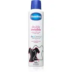 Vaseline Double Invisible Antiperspirant antiperspirant ve spreji proti bílým skvrnám 250 ml