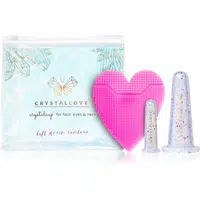 Crystallove Crystalcup sada pomůcek pro baňkování obličeje