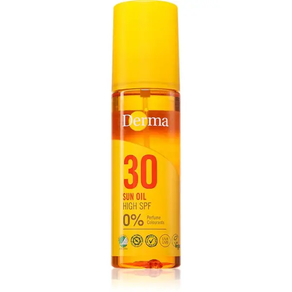Derma Sun Oil pečující a opalovací olej SPF 30 150 ml