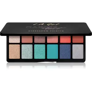 L.A. Girl Cosmetics Fanatic paletka očních stínů odstín Wanderlust 12x1 g