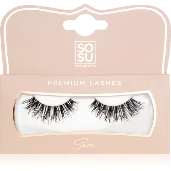 SOSU Cosmetics Premium Lashes umělé řasy odstín Sara 1 ks