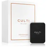 Culti Car Diffuser Black Mediterranea vůně do auta + náhradní náplň 73x53 cm