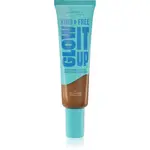 Rimmel Kind & Free Glow It Up lehký hydratační make-up odstín 601 Soft Chocolate 30 ml