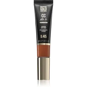 Dripping Gold CC Me In lehký make-up SPF 45 odstín Coffee 9.5 32 ml