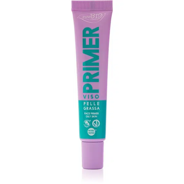 puroBIO Cosmetics Primer podkladová báze pod make-up pro mastnou pleť 15 ml