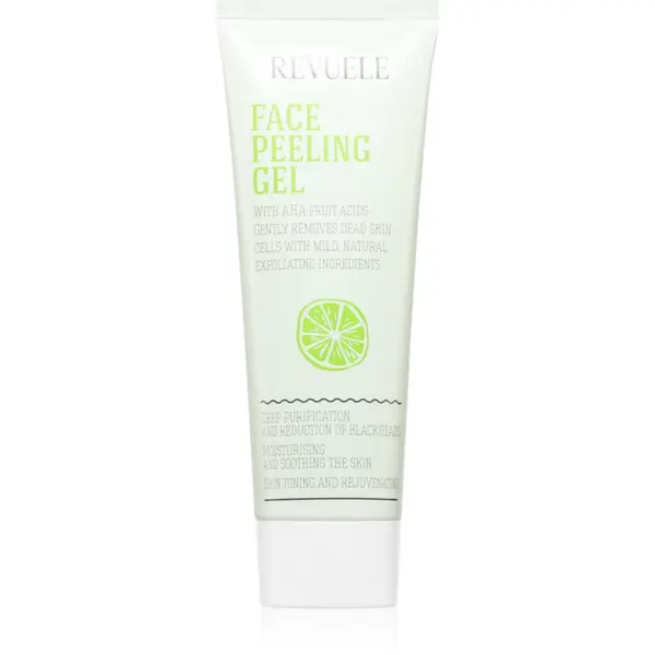 Revuele Face Peeling Gel AHA Fruit Acids čisticí pleťový peeling proti černým tečkám 80 ml