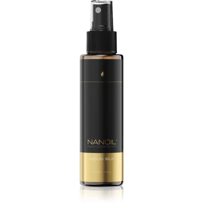 Nanoil Liquid Silk uhlazující bezoplachový kondicionér na vlasy 125 ml