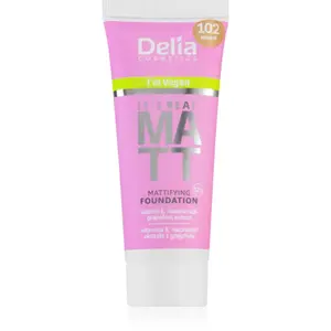 Delia Cosmetics It's Real Matt matující make-up odstín 102 Natural 30 ml