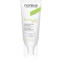 Noreva Exfoliac Mattifying Suncare Fluid SPF 50+ ochranný matující fluid na obličej SPF 50+ 40 ml