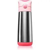 B.Box Insulated Drink Bottle termoska s brčkem Flamingo Fizz 500 ml