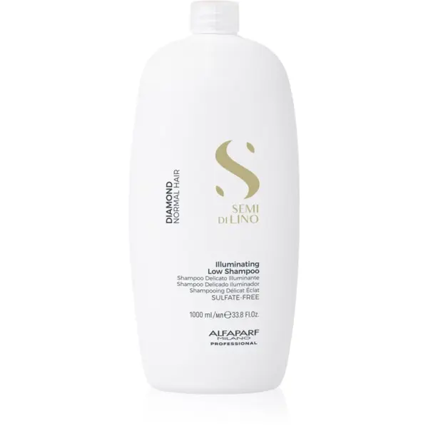 Alfaparf Milano Semi di Lino Diamond Illuminating rozjasňující šampon pro normální vlasy 1000 ml