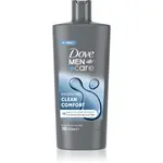 Dove Men+Care Clean Comfort sprchový gel na obličej, tělo a vlasy 700 ml
