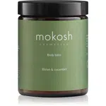 Mokosh Melon & Cucumber hydratační tělové mléko s výtažky z okurky 180 ml