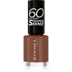Rimmel 60 Seconds Super Shine lak na nehty odstín 140 Chocolate Eclipse 8 ml