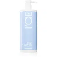 Natura Siberica ICE Professional Keep My Blonde šampon neutralizující žluté tóny pro zesvětlené, melírované studené blond vlasy 1000 ml