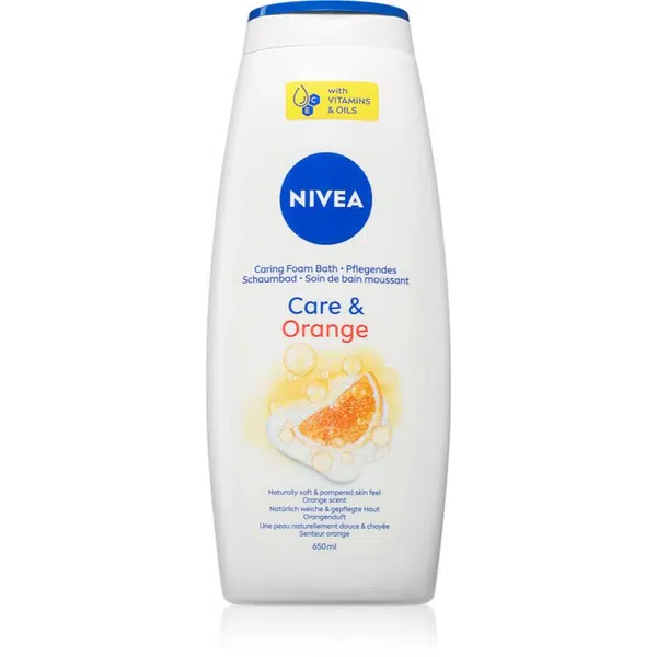 NIVEA Care & Orange pečující sprchový gel 650 ml