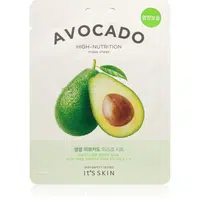 It´s Skin The Fresh Mask Avocado plátýnková maska s vysoce hydratačním a vyživujícím účinkem 21 g